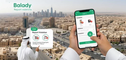خطوات استخدام تطبيق بلدي للإبلاغ عن المخالفات